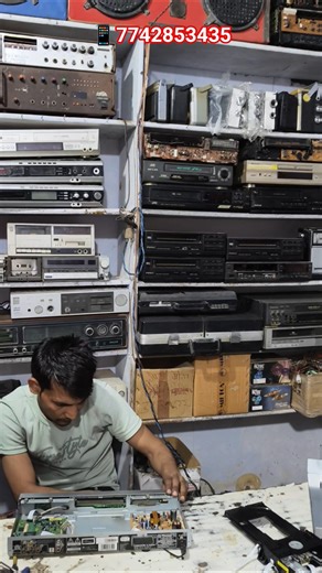 Pioneer DVD Player Repairing Center 😱 #pioneer #dvd #vcd #cd #player #repairing #youtube #shorts