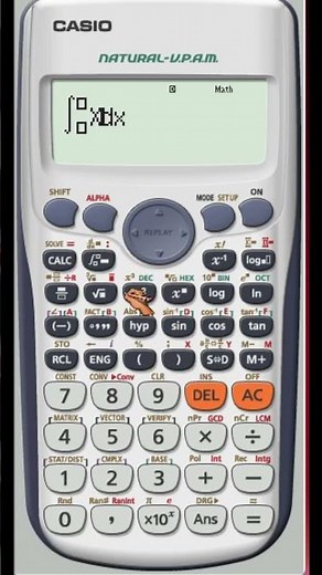 Integrales con la calculadora #matemáticas #maths #cálculo #mathfunction