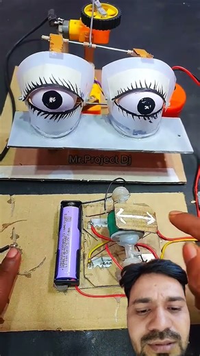 How to robot eye 👁️👁️ working experiment