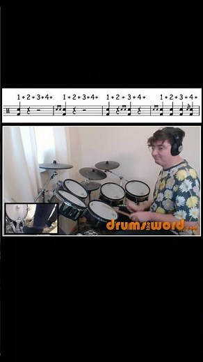 ★ Johnny B. Goode (Chuck Berry) ★ FREE Video Drum Lesson CLIP | How To Play SONG (Fred Below)