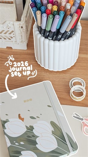 l o u i s e » bullet journal + lettering | ⭐setting up my new journal for the year! I have a different approach to my journal this year ~ stay with me while I figure this out😅 I... | Instagram