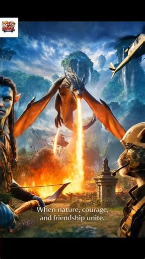 Avatar-Style AI Fantasy Movie | Dragon, Forest Guardian & Helicopter Cat | Cinematic AI Short Film