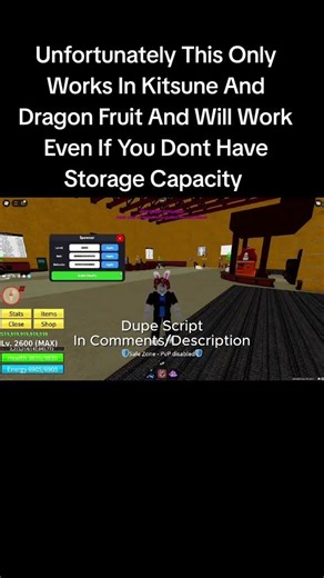 BLOX FRUITS DUPE SCRIPT IN COMMENTS #bloxfruits#dupelication#bloxfruisdragon#script#robloxscript