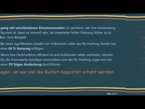 Verstehen, wie viele Hash-Buckets in Ihrer Hashtabelle verwendet werden sollten