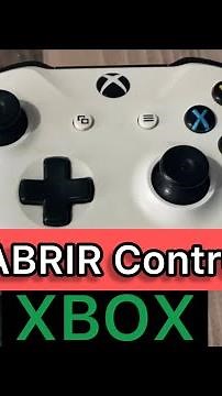 Como abrir control Xbox ONE desarmadores para abrirlo