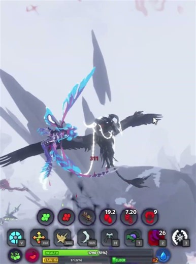 Melantha vs Competent Grimcorr | Creatures of Sonaria Roblox