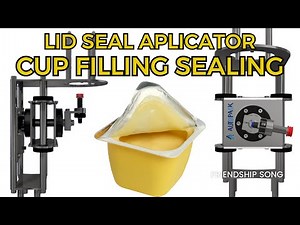 Cup Filling and Sealing Machine | Lid Seal Applicator | Autodesk Inventor | @artofrendering