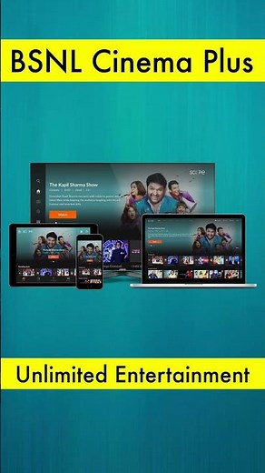 BSNL CINEMA PLUS Just ₹199/Month 🔥🔥| Free For First Month | Best OTT PLAN | BSNL OTT PLAN