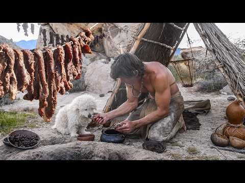 Preserving Bison Meat in Desert with Rufo avoid famine