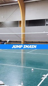 Multi Jump Smash😀 A great demonstration of William performing a multishuttle smash exercise. Proper technique is essential for executing the best possible shot and ensuring a good landing. #badminton #badmintonlovers #badmintonlife #badmintontraining #badmintonworld #bulutangkis | Badminton Famly