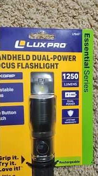 Lux Pro flashlight review