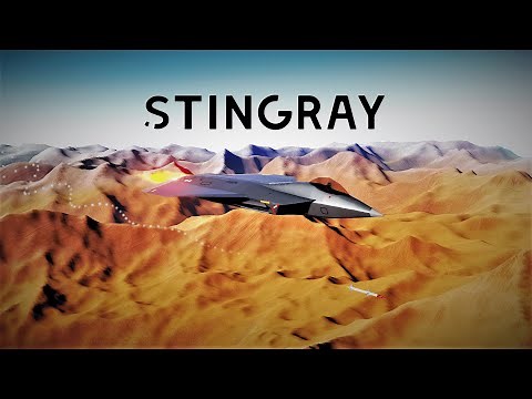 SimpleRockets 2 | Stealth Fighter "Stingray"
