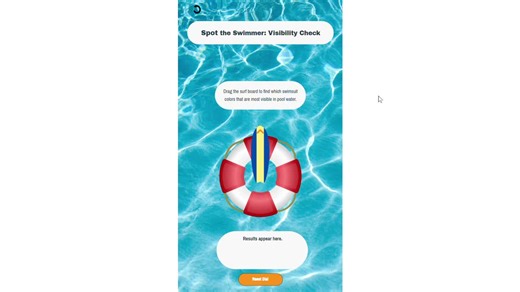 Development Process for Mobile Interaction: Spot the Swimmer: Visibility CheckI'm excited to share the step-by-step development process for this interactive mobile simulation. Check out the full… | Areej Mohamed