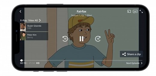 Primeビデオがクリップシェア機能を追加。オモシロシーンをシェアできちゃう