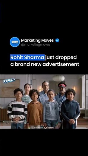 Rohit Sharma's Epic New Oreo Ad.
