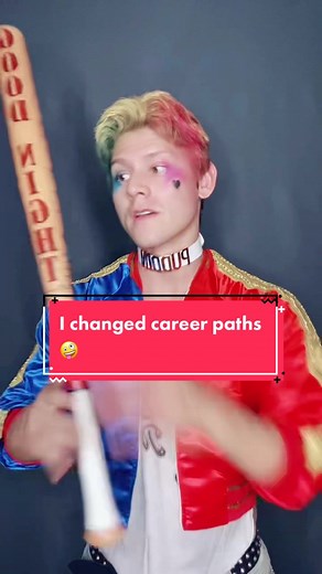 Genderbent Harley Quinn Changes Career Paths - Transformation Story