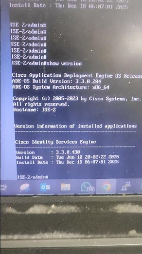 How to Check Cisco ISE Version | GUI & CLI Method (Step by Step) #ciscose #ciscoccna