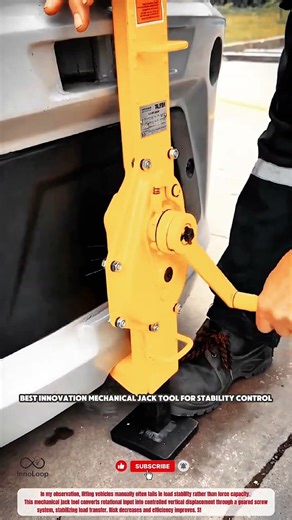 Best Innovation Mechanical Jack Tool for Stability Control