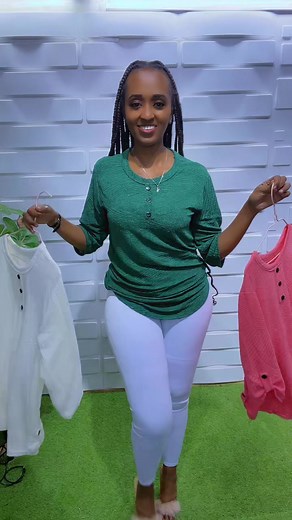 Queen's Classy Collection: Trendy Tops in Nairobi