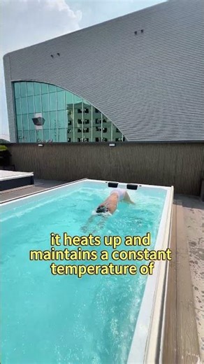 An easy-to-use swimming pool