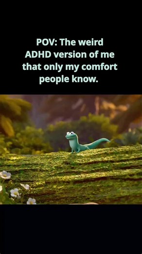 There is no better feeling than finally being able to take off your mask and let out all your silly energy around your favorite people. Finding friends who love and match your chaotic side makes life with ADHD so much more rewarding and fun. 😂🦎 Tag the friend who sees your true goofy self Follow @get_inflow for more 💗 ------------------------------------------ ADHD brain? We've got you. Take the first step with the free ADHD Traits Quiz — link in bio 💙 ---------------------------------------
