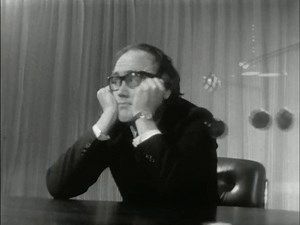16K views · 110 reactions | #OnThisDay 1971: James Burke narrated a lonely lament from the top floor of 'Tomorrow's Business Building' before showing us the latest in executive toys. | BBC Archive | Facebook