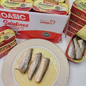 [Hot Item] Canned Sardine Fish 155g/425g Weight in Tomato Sauce