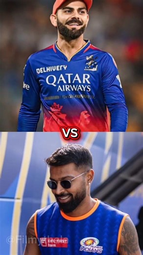 Virat Kohli vs Hardik Pandya comparison #shortsfeed