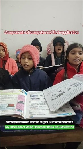 Components of computer and their application #mylittleschool #preshool #dancesong #funny