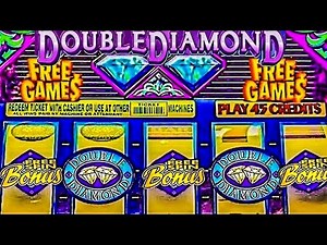 Old School Double Diamond Free Spins Classic Reel Slot