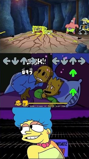 [FNF] The Simpsons vs SpongeBob