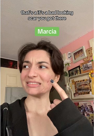 Did Johnny Trauma Dump on Marcia in The Outsiders?