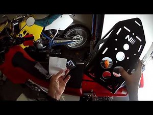 Honda XR650, 3 Rear Racks on Review.