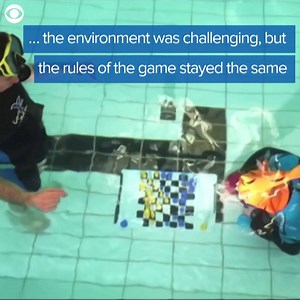 4.3K views | You’ve probably never played chess quite like this! Take a look at these players putting their skills to the test at the World Dive Chess Championships. | CBS Colorado | Facebook