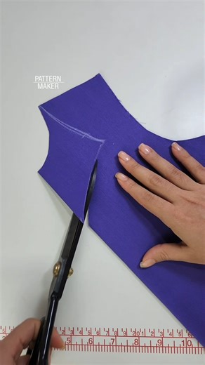 how to sew a beautiful neckline design #sew #sewer #sewing #sewinglove #sewingtips #sewingproject | Pattern Maker