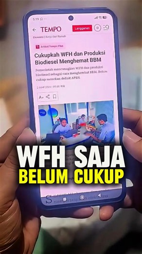 WFH Saja Belum Cukup