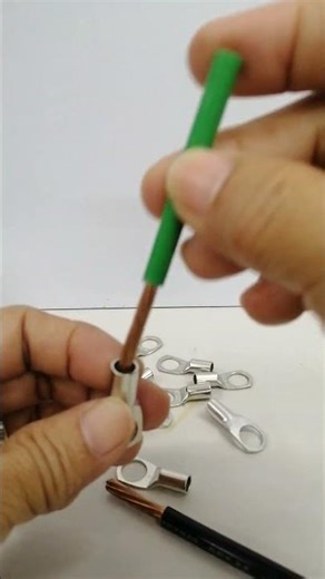 Sassin Terminal Lugs Ring Type for 8.0mm²-14mm² Wire Size 1cm or 3/8 stud size SC16-10 #electx