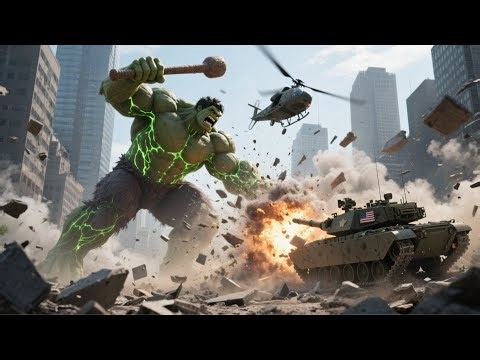World Breaker Hulk vs Army – The Gamma Judgment | Hulk | World Breaker Hulk Awakens