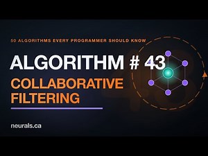 Collaborative Filtering: How Netflix Knows What You'll Watch (50 Algorithms #43)