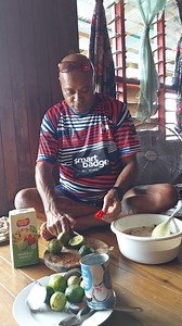 Mike Radua preparing Saturday lunch at home. #vitifm92.2fm | VITI FM