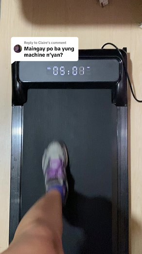 Replying to @Claire Part 10 | Actual sounds from 2 different angles, closed room. Sakto lang sis! Mas malakas padin yung Netflix ko. 😉 #walkingpad #treadmill #exercise #walking #exerciseathome