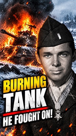 He FOUGHT on a BURNING TANK… What Audie Murphy Did Was INSANE! 🔥😱 #WW2 #Shorts