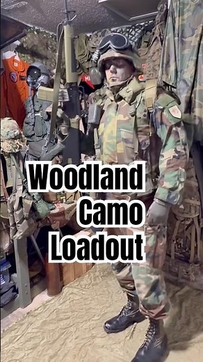The GREATEST Camo EVER Made! #woodlandcamo #m81 #militarysurplus #military #shorts