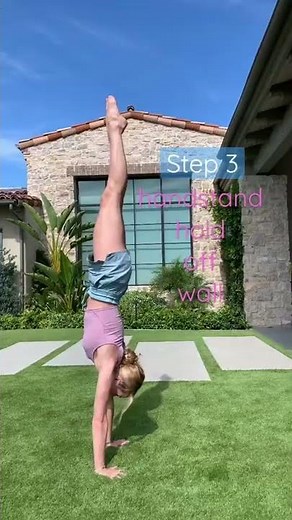 Learn how to walk on your hands 💕 #shorts #handstandtutorial #handstand
