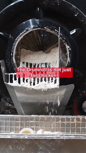 Mike shares how Bailey Seafood uses the drumroll automated breading machine to help prepare their Friday Fish Fry. #ayrking #bailey #buffalo #seafood #fishfry @Bailey Seafood @Bella | Videographer & Editor @National Restaurant Show