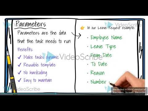 What is Task Definition in Oracle APEX? v6
