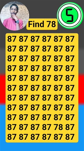 find 78 #facebookreelsviral #math #reel #challage #find2.2 | Find 2.2