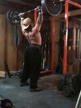 Dan Green (220) Military Press 315