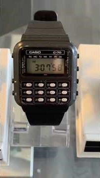 Vintage Casio calculators c60, 70, 80 battery change #casiotutorial #casio #casiocalculator