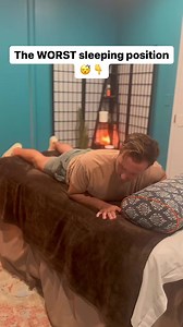 1.6M views · 1K reactions | The WORST sleeping position…..on your...